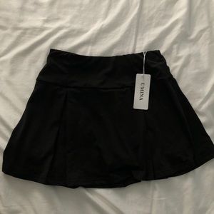 NWT black tennis skirt